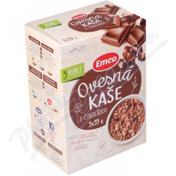 Emco Ovesná kaše s čokoládou 5 x 55 g