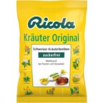 Ricola Kräuter original bylinné bonbóny original bez cukru 75 g – Hledejceny.cz