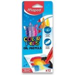 Maped Olejové pastely ColorPeps Oil Pastels 12 barev – Zboží Mobilmania
