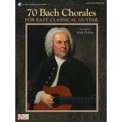 70 Bach Chorales for Easy Classical Guitar – Zboží Mobilmania