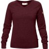 Dámský svetr a pulovr Fjallraven Sörmland V Neck Sweater W DARK GARNET