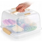 Tescoma Chladící podnos s poklopem Delícia 630842 žlutá 28x28cm – HobbyKompas.cz