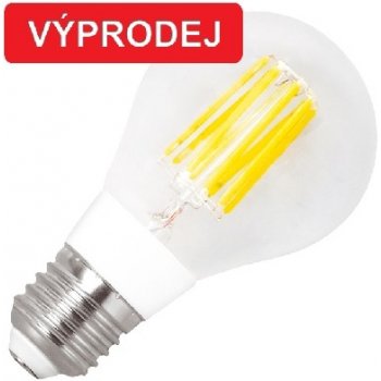 Ecolite LED žárovka E27 8W teplá RETRO