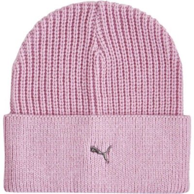 Puma Metal beanie zimní čepice růžová – Sleviste.cz