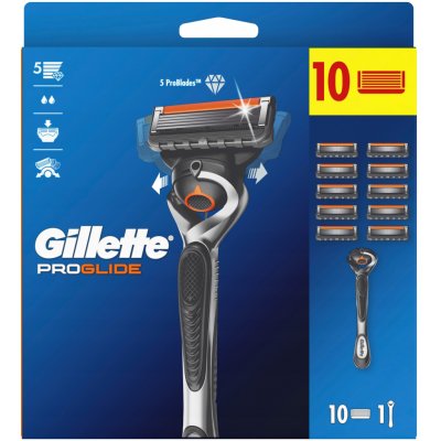 Gillette ProGlide + 10 ks hlavic – Zboží Mobilmania