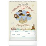 Nástěnný Rodinný plánovací Harry Potter 33 x 46 cm 2027 – Zboží Mobilmania