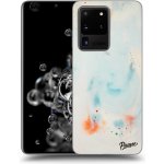 Pouzdro Picasee silikonové Samsung Galaxy S20 Ultra 5G G988F - Splash čiré