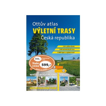 Ottův atlas výletní trasy Česká republika