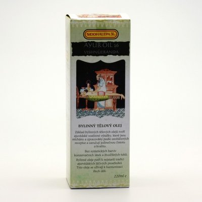 Siddhalepa Ayur Oil 26 Vishnu Eranda 220 ml – Hledejceny.cz