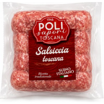 Poli sapori Salsiccia čerstvá toskánská klobása 320 g – Sleviste.cz