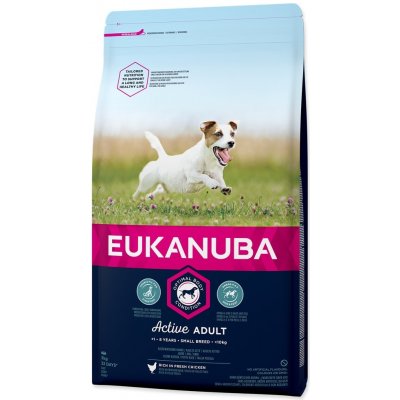 Eukanuba Adult Small Breed 3 kg – Sleviste.cz