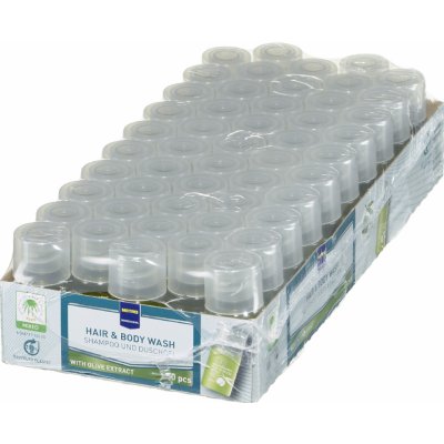 METRO Hotelový šampon a sprchový gel 2v1, olivový 20 ml (50 ks) – Zboží Mobilmania