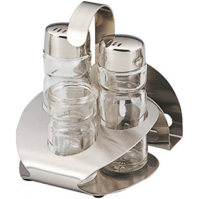 Sving Menážka sůl pepř párátník ubrousky nerezová – Hledejceny.cz