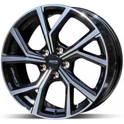 Platin P115 6,5x16 5x112 ET54 black polished