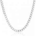 JVD Pánský stříbrný mohutný řetízek pancer SVLCGDBLSJ11055 – Zboží Dáma