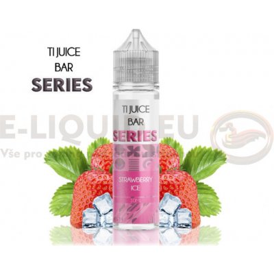 TI Juice Bar Series S & V Strawberry Ice 10 ml – Zboží Mobilmania