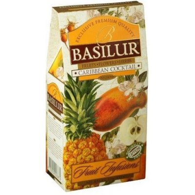 Basilur Ovocný čaj Fruit Caribbean Coctail sypaný 100 g