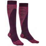 Bridgedale ski Midweight Plus merino Endurance Over Calf W plum/berry – Hledejceny.cz