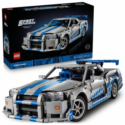 LEGO® Technic 42210 2 Fast 2 Furious Auto Nissan Skyline GT-R (R34) – Zboží Dáma