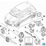 Abarth 500 Znak 695 – Zboží Mobilmania