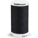 Prima-obchod Polyesterové nitě návin 500 m Gütermann, barva 000 Black – Zboží Dáma