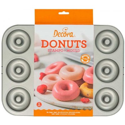 Decora forma na pečení Donuty 12ks 7cm v.2,2cm – Zboží Mobilmania