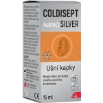 COLDISEPT Nanosilver ušní kapky 15 ml