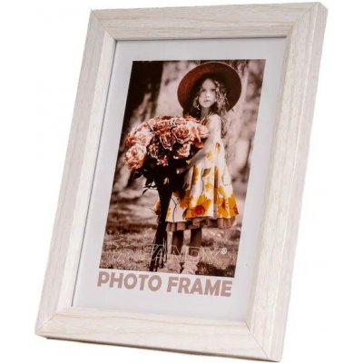 FANDY Dřevěný fotorámeček Bevel 40x50 1 béžový – Hledejceny.cz