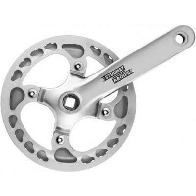 kliky Sturmey-Archer FCS722 1x 42z 170mm stříbrné dvojitý kryt – Hledejceny.cz