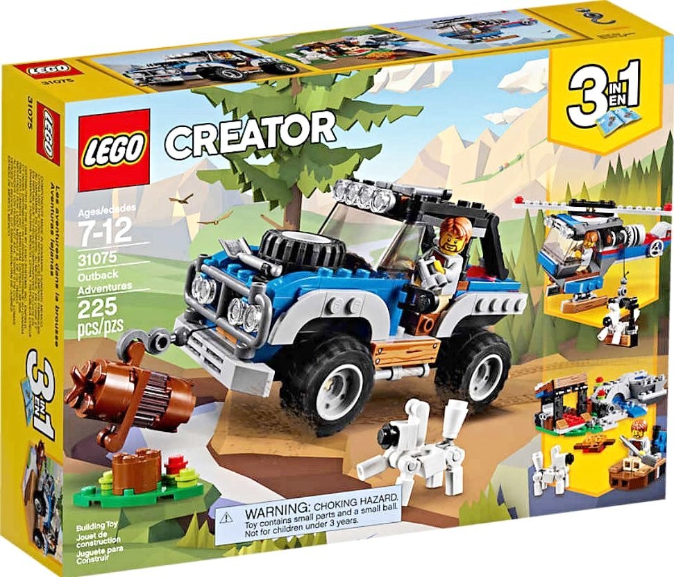 LEGO® Creator 31075 Dobrodružství ve vnitrozemí od 1 769 Kč - Heureka.cz