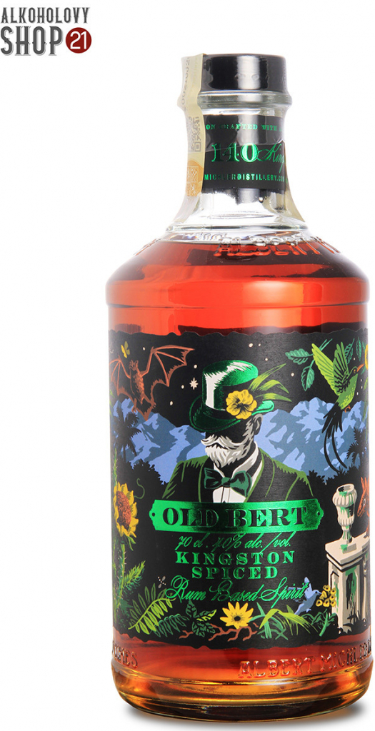 Old Bert Kingston Spiced 40% 0,7 l (holá láhev)