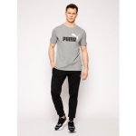 Puma pánské triko ESS+ 2 COL LOGO TEE 586759-03 gray – Hledejceny.cz