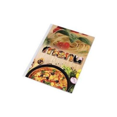 Desky na jídelní lístek "Pizza", motiv pizza-těstoviny, A4, PANTA PLAST – Zboží Mobilmania