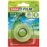 Tesa EcoaClear transparentní kancelářská páska s ručním odvíječem transparentní 33 m x 19 mm – Zboží Mobilmania