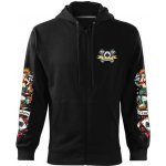 mikina s kapucí na zip černá CRUISON ACE RACER – Hledejceny.cz