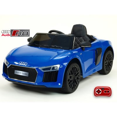 Daimex elektrické autíčko Audi R8 Spyder s 2.4G dálkovým ovládáním lakování modrá – Zboží Mobilmania