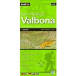 Vektor 453 Albánie Albánské Alpy Valbona 1:30 000 turistická mapa – Zboží Mobilmania