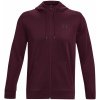 Pánská mikina Under Armour ARMOUR FLEECE FZ HOODIE červená 1373357-600