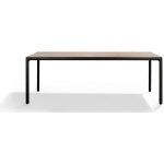 Tribu Jídelní stůl Illum, obdélníkový 212x71x76 cm, rám hliník white, deska teak – Hledejceny.cz