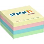 Samolepicí bloček Stick'n by HOPAX Kostka, 76 x 76 mm, 400 lístků, pastelový mix – Hledejceny.cz