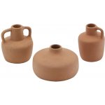 Set tří terakotově červených váz Kave Home Sofra 6/8/8 cm – Hledejceny.cz