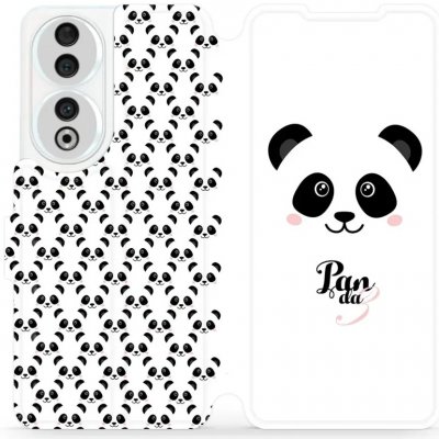 Pouzdro Mobiwear Flip Honor 90 5G - M030P Panda Amálka