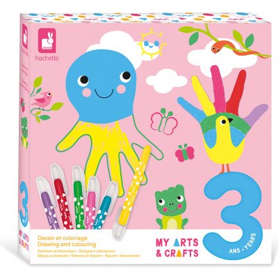 Janod My arts & crafts Kreativní sada Kreslení krok za krokem Zvířátka – Hledejceny.cz