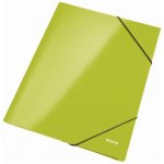 LEITZ WOW A4 Spisové desky s gumou zelená – Zboží Živě