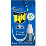 Raid elektrický odpařovač s eukalyptovým olejem proti komárům náhradní náplň 45 nocí 27 ml – Zboží Dáma