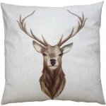 Clayre & Eef Béžový s jelenem Deer 45 x 45 cm – Zboží Dáma