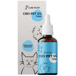 Cure Point CBD PET 5% Olej pro psy Tuna 10 ml