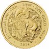 The Royal Mint Zlatá mince The Royal Tudor Beast 2024 1/4 oz