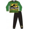 Dětské pyžamo a košilka TDP Textiles chlapecké pyžamo Jurský park zelená