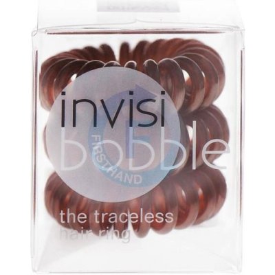 INVISIBOBBLE Original Hair Ring Brown 3ks - Spirálová gumička do vlasů - hnědá